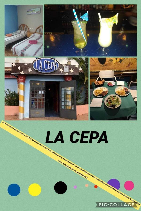 Hostal Restaurante La Cepa 세니세로 외부 사진